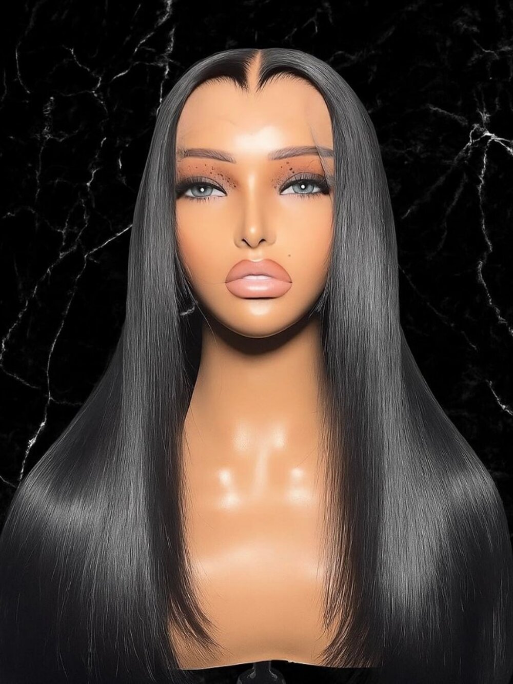 26Inch Full 13x6 SKINLIKE Real HD Lace Frontal Wigs 200% 15A 13x6 Straight